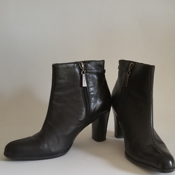 Kimel Design Ankle Boots 8.5M Black Leather - Picture 2 of 8